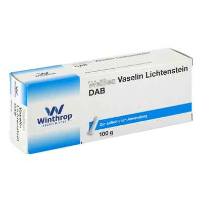 Vaseline weiss Dab 10 Lichtenstein 100 g von Zentiva Pharma GmbH PZN 02726853