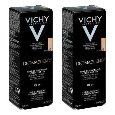 Vichy Dermablend Make-up 25 2 x30 ml von L'Oreal Deutschland GmbH PZN 08102741