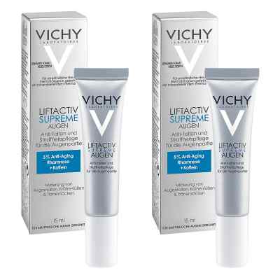 Vichy Liftactiv Augen Creme 2 x15 ml von L'Oreal Deutschland GmbH PZN 08102747