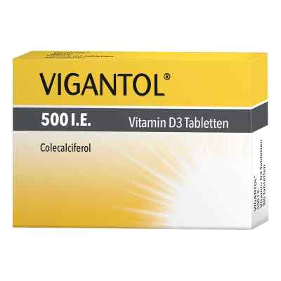 Vigantol 500 I.e. Vitamin D3 Tabletten 100 stk von WICK Pharma - Zweigniederlassung PZN 13155661