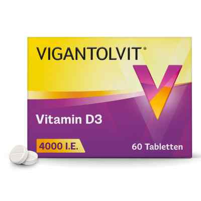 Vigantolvit 4.000 internationale Einheiten Vitamin D3 Tabletten 60 stk von Procter & Gamble GmbH PZN 18107141