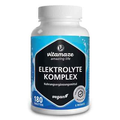 Vitamaze Elektrolyte Komplex mit Magnesium Tabletten vegan 180 stk von Vitamaze GmbH PZN 19461488