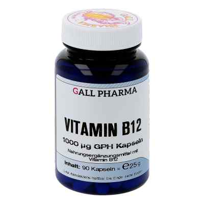 Vitamin B12 1000 [my]g Gph Kapseln 90 stk von Hecht-Pharma GmbH PZN 15294705