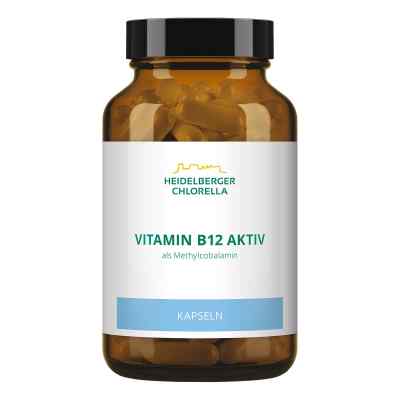 Vitamin B12 aktiv Methylcobalamin Kapseln 120 stk von Heidelberger Chlorella GmbH PZN 12420517