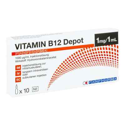 Vitamin B12 Depot Panpharma 1000 [my]g/ml iniecto -lsg 10X1 ml von Panpharma GmbH PZN 16199653