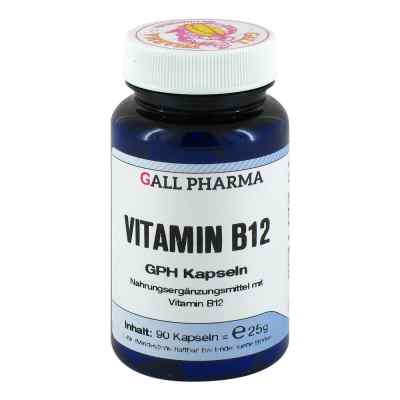 Vitamin B12 Gph Kapseln 90 stk von Hecht-Pharma GmbH PZN 02554151