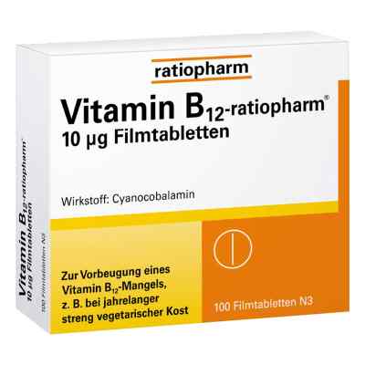 Vitamin B12 ratiopharm 10 µg Filmtabletten