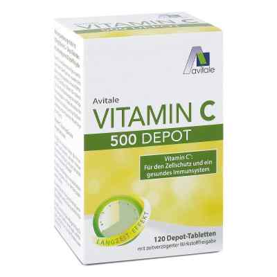 Vitamin C 500 mg Depot Tabletten 120 stk von Avitale GmbH PZN 16743631