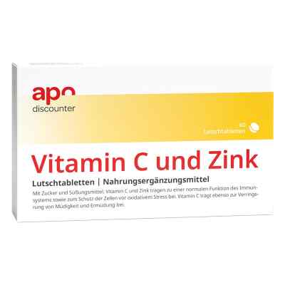 Vitamin C und Zink Lutschtabletten von apodiscounter