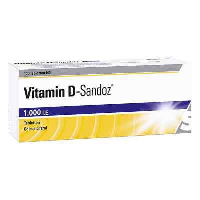 Vitamin D Sandoz 1.000 I.e. Tabletten 100 stk von Hexal AG PZN 11889910