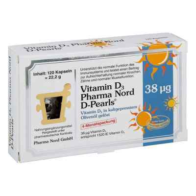 Vitamin D3 Pharma Nord D-pearls Kapseln 120 stk von Pharma Nord Vertriebs GmbH PZN 12511473