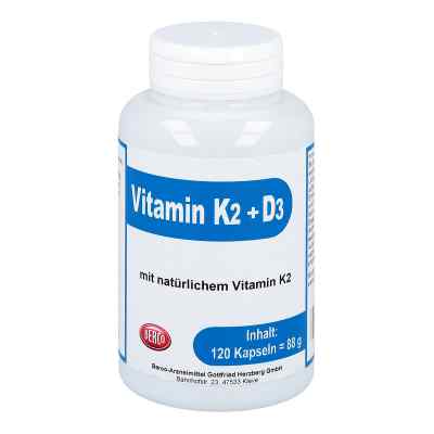 Vitamin K2+D3 Kapseln 120 stk von Berco-ARZNEIMITTEL PZN 09784598