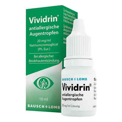Vividrin antiallergische Augentropfen 10 ml von Dr. Gerhard Mann PZN 03561555