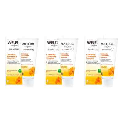 Weleda Calendula Zahncreme 4x75 ml von WELEDA AG PZN 08104179