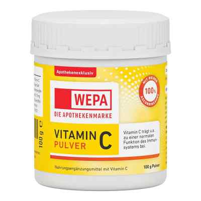 Wepa Vitamin C Pulver Dose 100 g von WEPA Apothekenbedarf GmbH & Co KG PZN 17935054