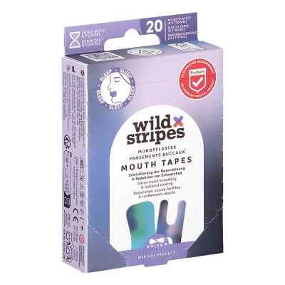 Wild Stripes Mouth Tapes Sunset Pflaster