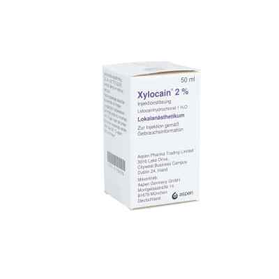 Xylocain 2% Flaschen Injektionslösung 50 ml von Aspen Germany GmbH PZN 01138002