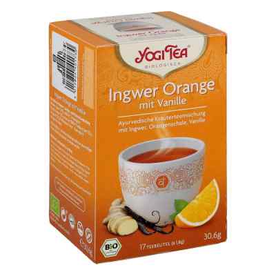 Yogi Tea Ingwer Orange+vanille Bio Filterbeutel 17X1.8 g von TAOASIS GmbH Natur Duft Manufakt PZN 09688044