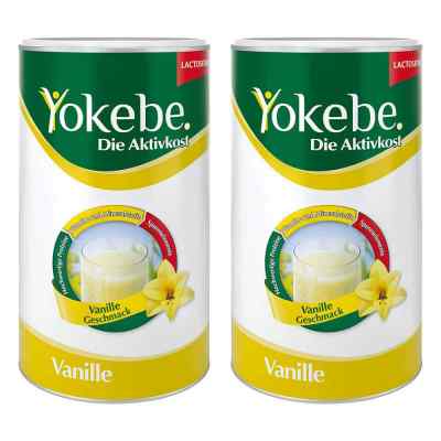 Yokebe Vanille Lactosefrei Nf2 Pulver 2x500 g von  PZN 08130256