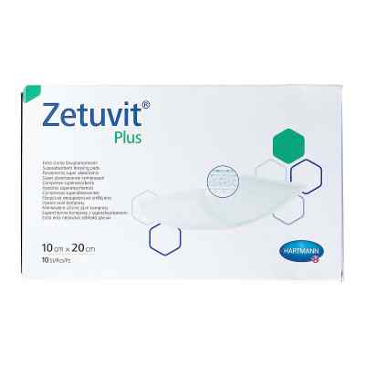 Zetuvit Plus extrastarke Saugkompr.steril 10x20 cm 10 stk von + Prisoma GmbH PZN 16205483