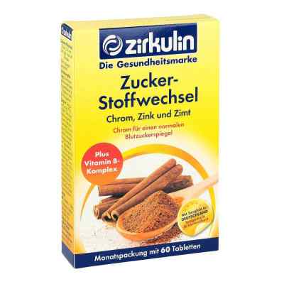 Zirkulin Zuckerstoffwechsel Zimt Plus Tabletten 60 stk von DISTRICON GmbH PZN 04240273