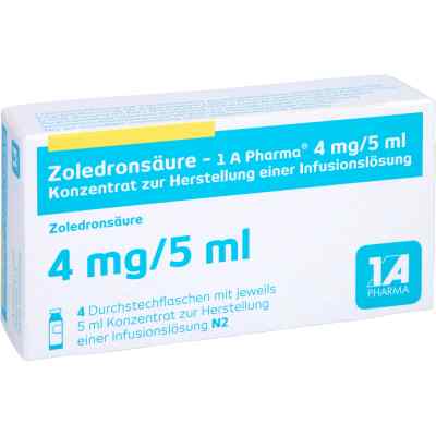 Zoledronsäure-1a Pharma 4 mg/5 ml Konz.z.h.inf.l.