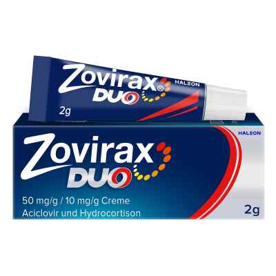 Zovirax Duo Creme bei Lippenherpes 2 g von Haleon Germany GmbH PZN 13170548