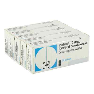 Zyrtec Filmtabletten 100 stk von ACA Müller/ADAG Pharma AG PZN 01433238